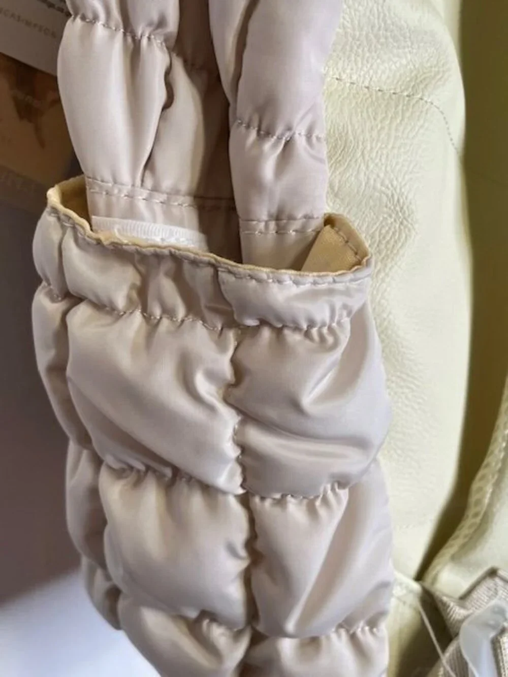 Jessica Simpson Solid Quilted Backpack